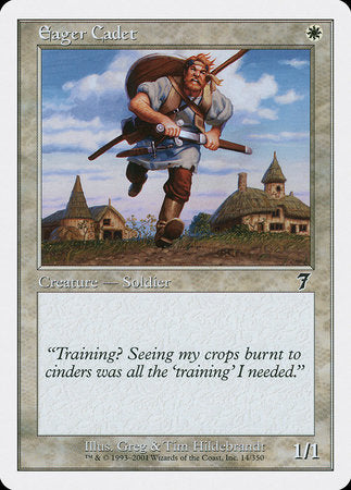 Eager Cadet [Seventh Edition] | Jomio and Rueliete's Cards and Comics