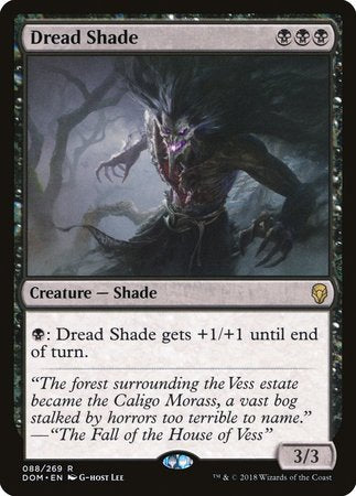 Dread Shade [Dominaria] | Jomio and Rueliete's Cards and Comics