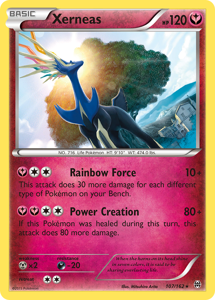 Xerneas (107/162) [XY: BREAKthrough] | Jomio and Rueliete's Cards and Comics