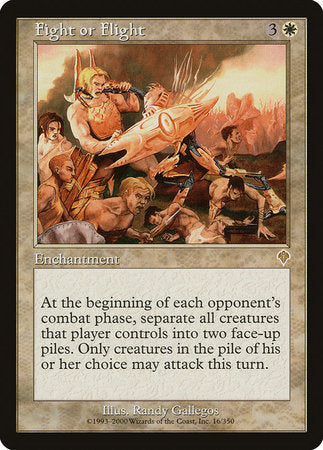 Fight or Flight [Invasion] | Jomio and Rueliete's Cards and Comics