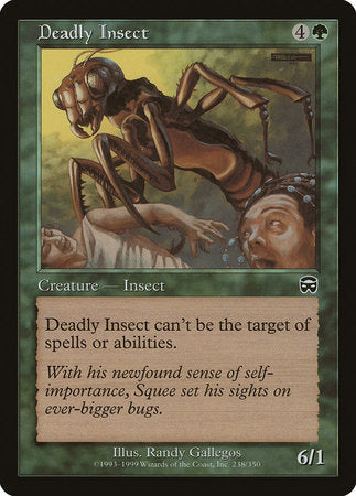 Deadly Insect [Mercadian Masques] | Jomio and Rueliete's Cards and Comics