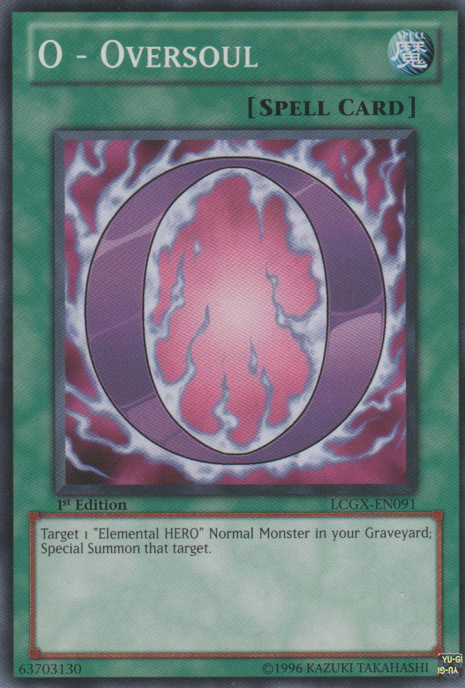 O - Oversoul [LCGX-EN091] Common | Jomio and Rueliete's Cards and Comics