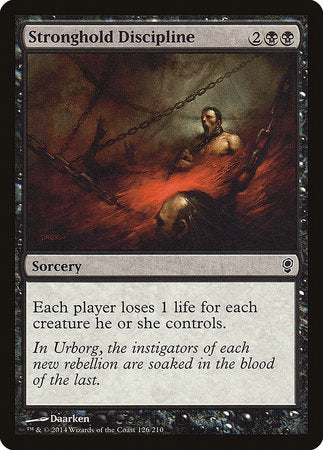 Stronghold Discipline [Conspiracy] | Jomio and Rueliete's Cards and Comics