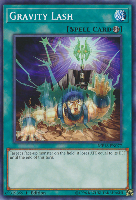 Gravity Lash [MP18-EN077] Common | Jomio and Rueliete's Cards and Comics
