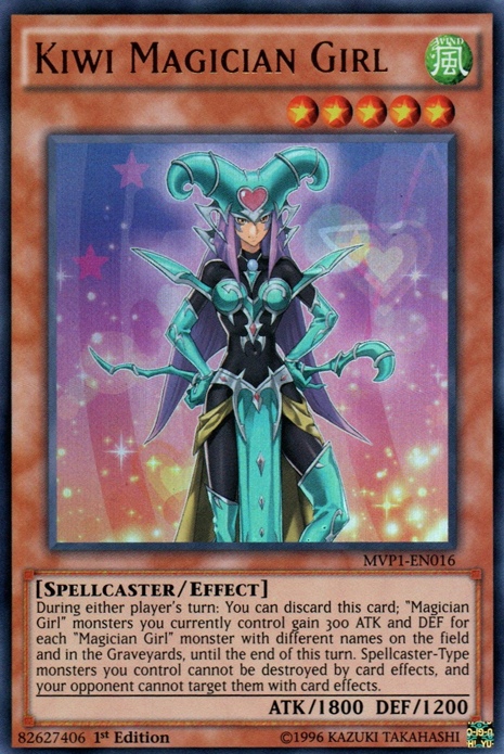 Kiwi Magician Girl [MVP1-EN016] Ultra Rare | Jomio and Rueliete's Cards and Comics