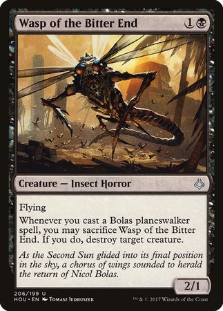 Wasp of the Bitter End [Hour of Devastation] | Jomio and Rueliete's Cards and Comics