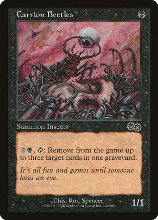 Carrion Beetles [Urza's Saga] | Jomio and Rueliete's Cards and Comics