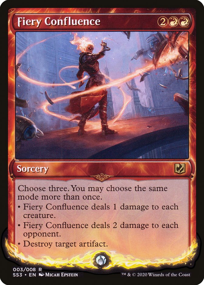 Fiery Confluence [Signature Spellbook: Chandra] | Jomio and Rueliete's Cards and Comics