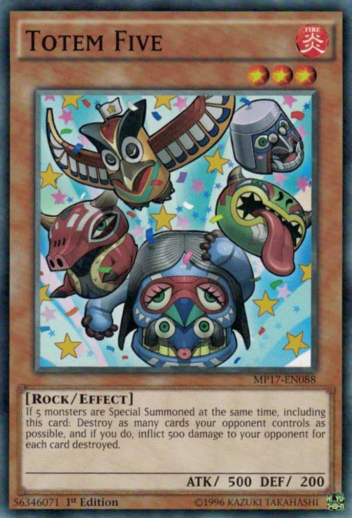 Totem Five [MP17-EN088] Common | Jomio and Rueliete's Cards and Comics