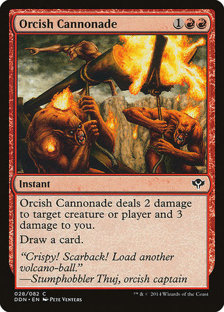 Orcish Cannonade [Duel Decks: Speed vs. Cunning] | Jomio and Rueliete's Cards and Comics