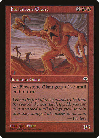 Flowstone Giant [Tempest] | Jomio and Rueliete's Cards and Comics
