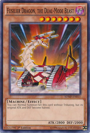 Fusilier Dragon, the Dual-Mode Beast [SDMP-EN015] Common | Jomio and Rueliete's Cards and Comics