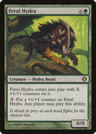 Feral Hydra [Shards of Alara] | Jomio and Rueliete's Cards and Comics