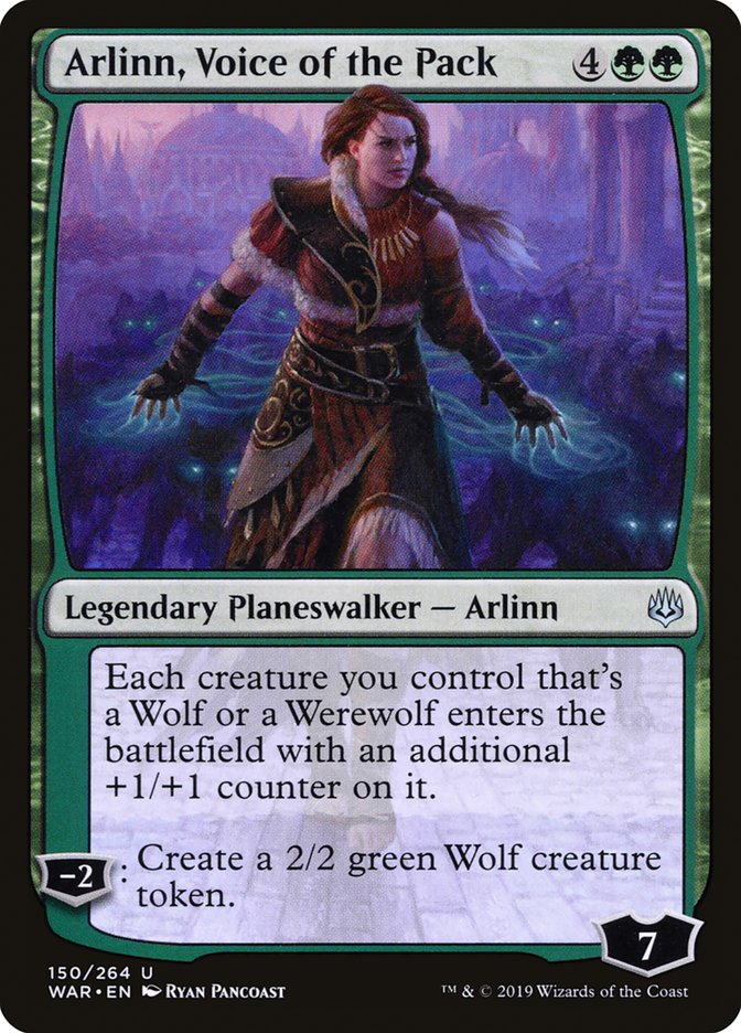 Arlinn, Voice of the Pack [War of the Spark] | Jomio and Rueliete's Cards and Comics