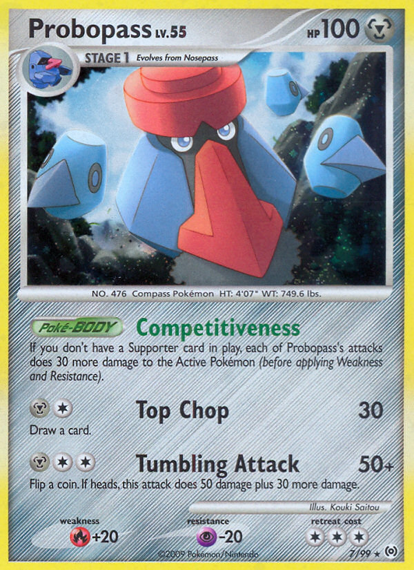 Probopass (7/99) [Platinum: Arceus] | Jomio and Rueliete's Cards and Comics