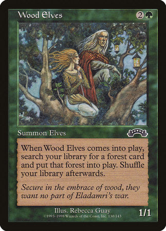 Wood Elves [Exodus] | Jomio and Rueliete's Cards and Comics