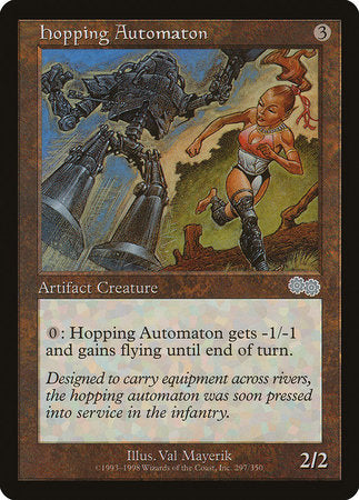 Hopping Automaton [Urza's Saga] | Jomio and Rueliete's Cards and Comics