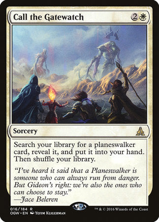 Call the Gatewatch [Oath of the Gatewatch] | Jomio and Rueliete's Cards and Comics