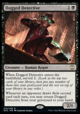 Dogged Detective (Promo Pack) [Streets of New Capenna Commander Promos] | Jomio and Rueliete's Cards and Comics