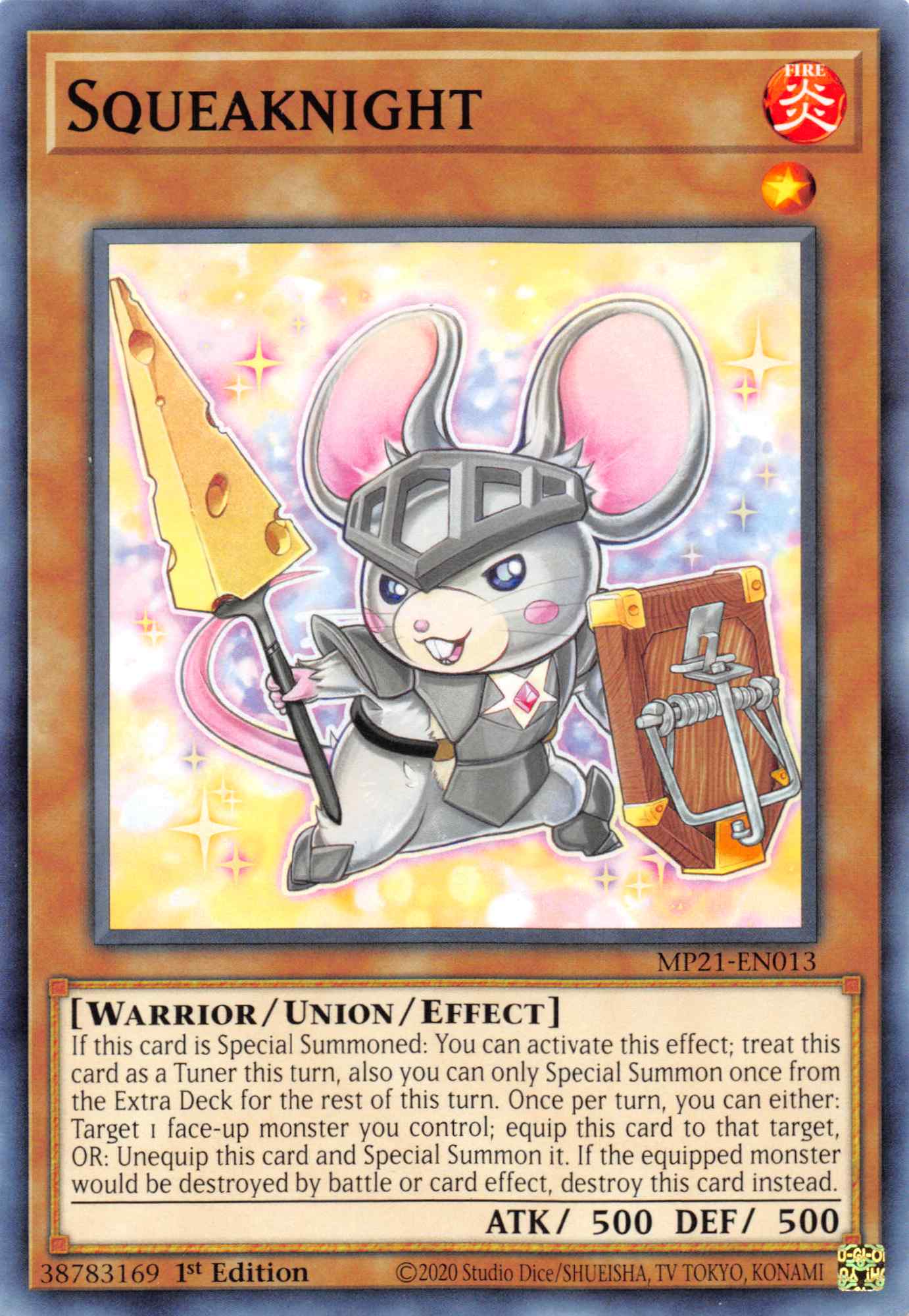 Squeaknight [MP21-EN013] Common | Jomio and Rueliete's Cards and Comics
