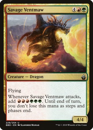 Savage Ventmaw [Battlebond] | Jomio and Rueliete's Cards and Comics