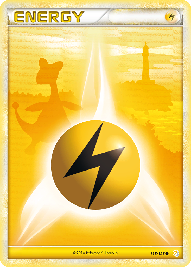 Lightning Energy (118/123) [HeartGold & SoulSilver: Base Set] | Jomio and Rueliete's Cards and Comics