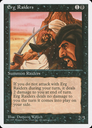 Erg Raiders [Fourth Edition] | Jomio and Rueliete's Cards and Comics