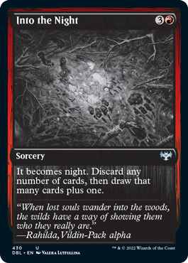 Into the Night [Innistrad: Double Feature] | Jomio and Rueliete's Cards and Comics