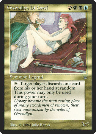 Gwendlyn Di Corci [Legends] | Jomio and Rueliete's Cards and Comics