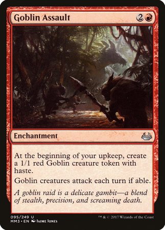 Goblin Assault [Modern Masters 2017] | Jomio and Rueliete's Cards and Comics