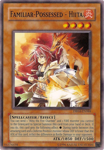 Familiar-Possessed - Hiita [DR04-EN088] Common | Jomio and Rueliete's Cards and Comics