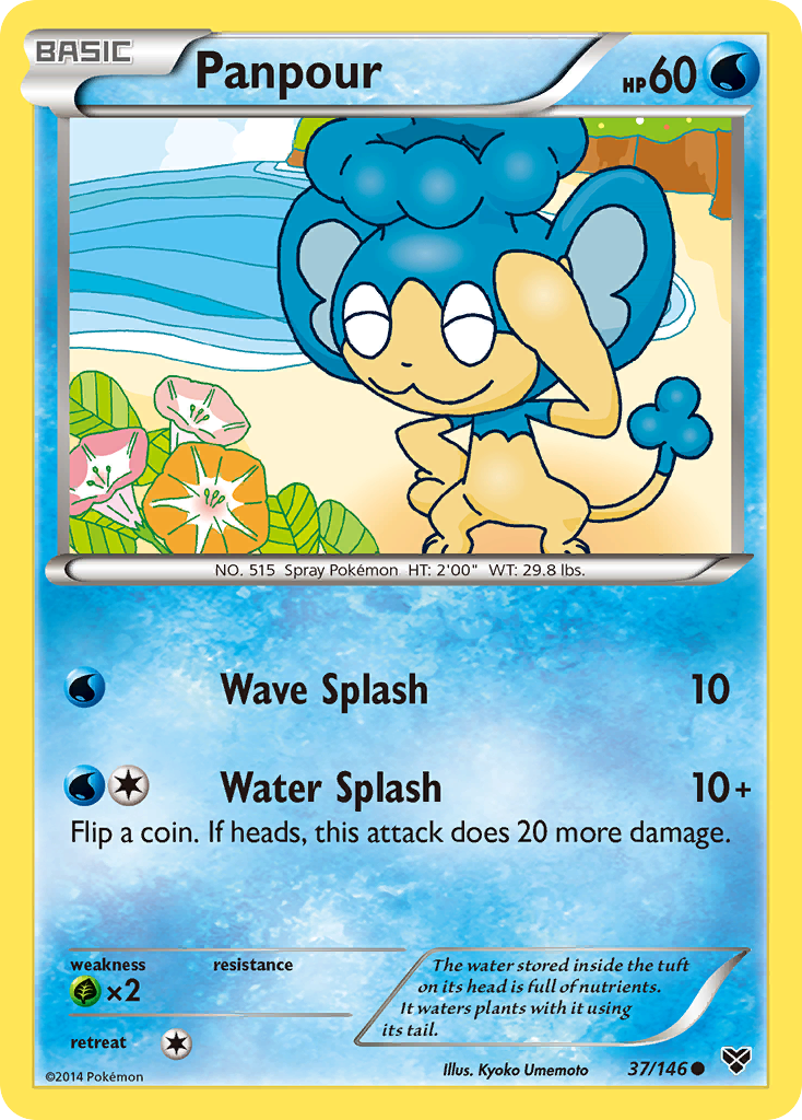 Panpour (37/146) [XY: Base Set] | Jomio and Rueliete's Cards and Comics