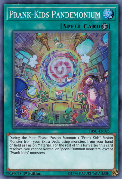 Prank-Kids Pandemonium [HISU-EN025] Super Rare | Jomio and Rueliete's Cards and Comics