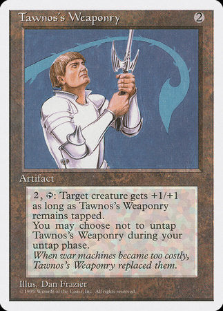 Tawnos's Weaponry [Fourth Edition] | Jomio and Rueliete's Cards and Comics