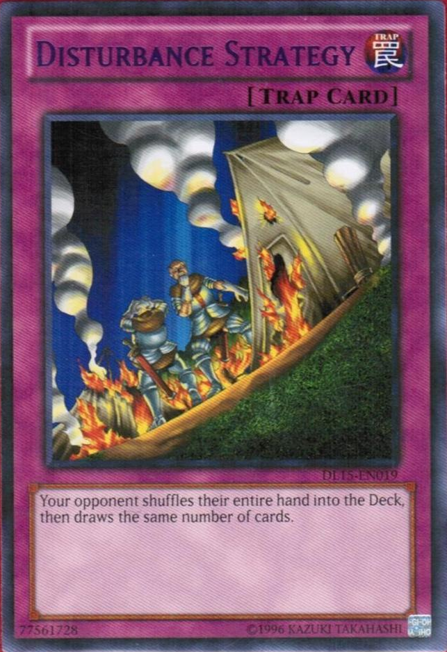 Disturbance Strategy (Blue) [DL15-EN019] Rare | Jomio and Rueliete's Cards and Comics