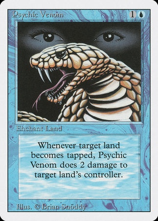 Psychic Venom [Revised Edition] | Jomio and Rueliete's Cards and Comics