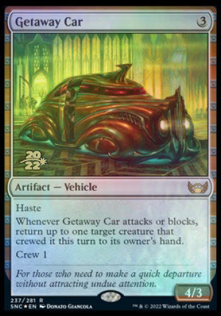 Getaway Car [Streets of New Capenna Prerelease Promos] | Jomio and Rueliete's Cards and Comics