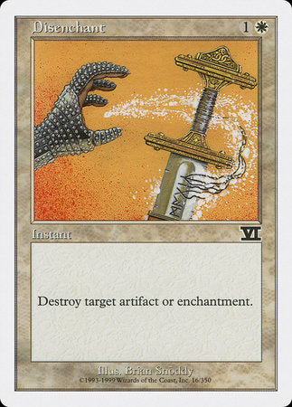 Disenchant [Classic Sixth Edition] | Jomio and Rueliete's Cards and Comics