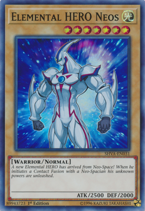 Elemental HERO Neos [SHVA-EN031] Super Rare | Jomio and Rueliete's Cards and Comics