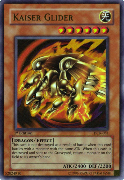 Kaiser Glider [DCR-051] Ultra Rare | Jomio and Rueliete's Cards and Comics