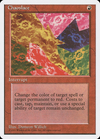 Chaoslace [Fourth Edition] | Jomio and Rueliete's Cards and Comics