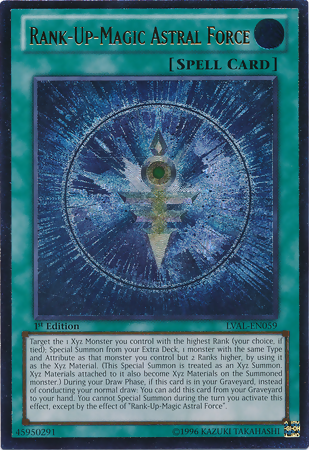 Rank-Up-Magic Astral Force (UTR) [LVAL-EN059] Ultimate Rare | Jomio and Rueliete's Cards and Comics