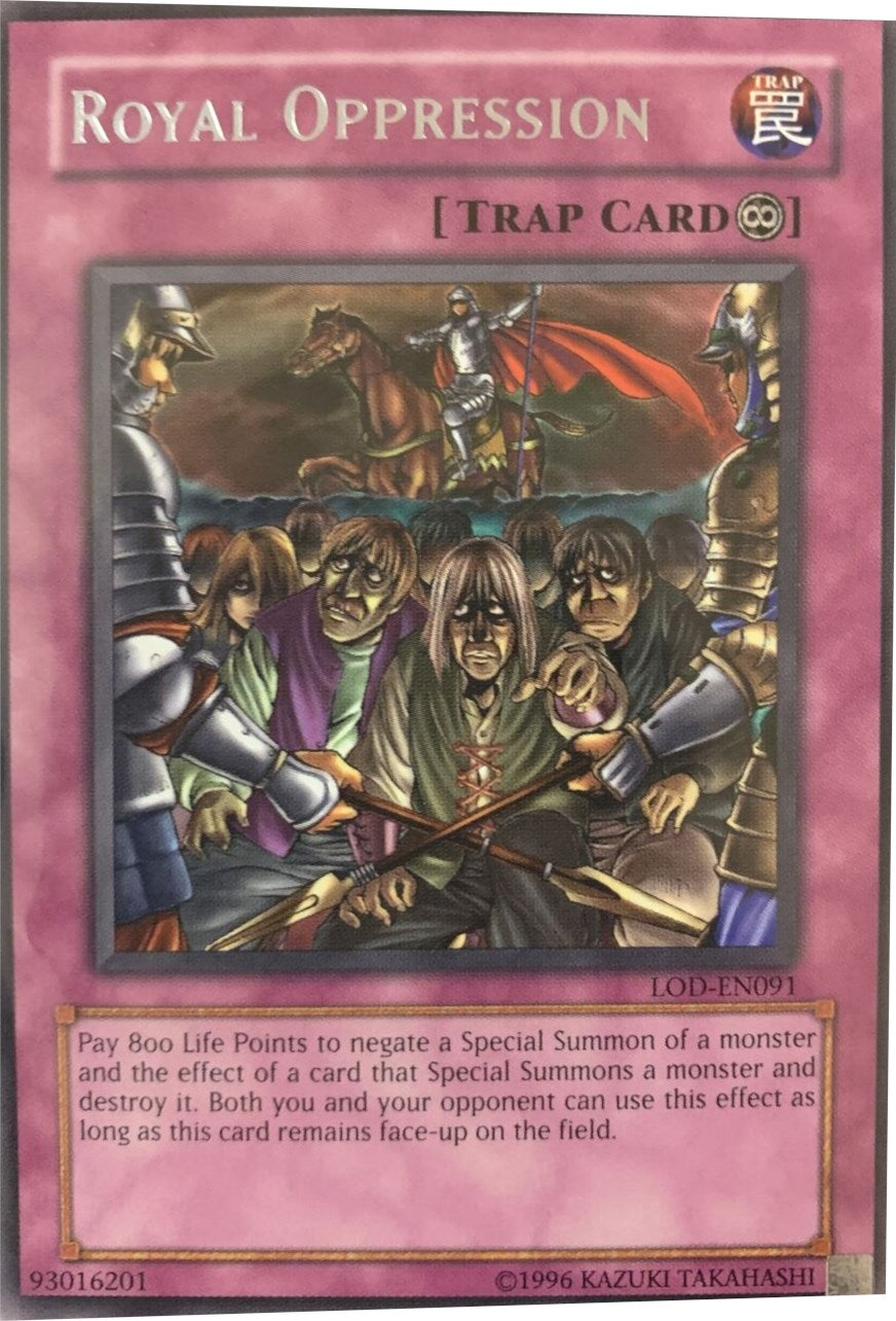 Royal Oppression [LOD-EN091] Rare | Jomio and Rueliete's Cards and Comics