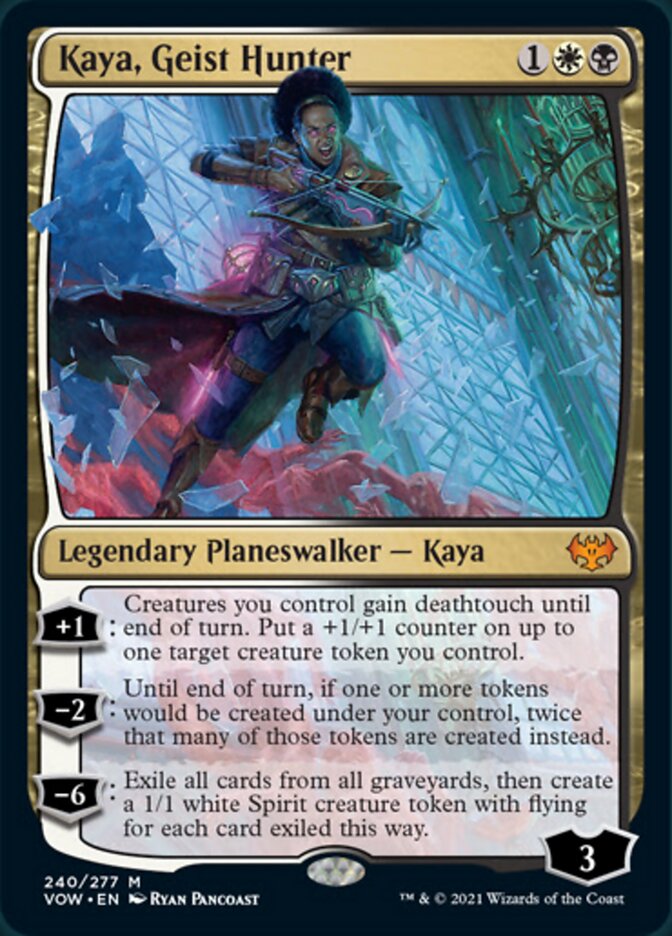 Kaya, Geist Hunter [Innistrad: Crimson Vow] | Jomio and Rueliete's Cards and Comics