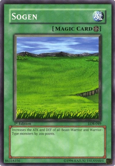 Sogen [LOB-049] Common | Jomio and Rueliete's Cards and Comics