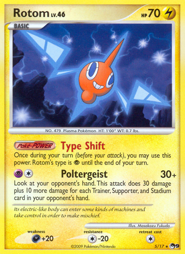 Rotom (5/17) [POP Series 9] | Jomio and Rueliete's Cards and Comics