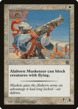 Alaborn Musketeer [Portal Second Age] | Jomio and Rueliete's Cards and Comics
