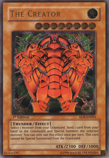 The Creator (UTR) [RDS-EN005] Ultimate Rare | Jomio and Rueliete's Cards and Comics