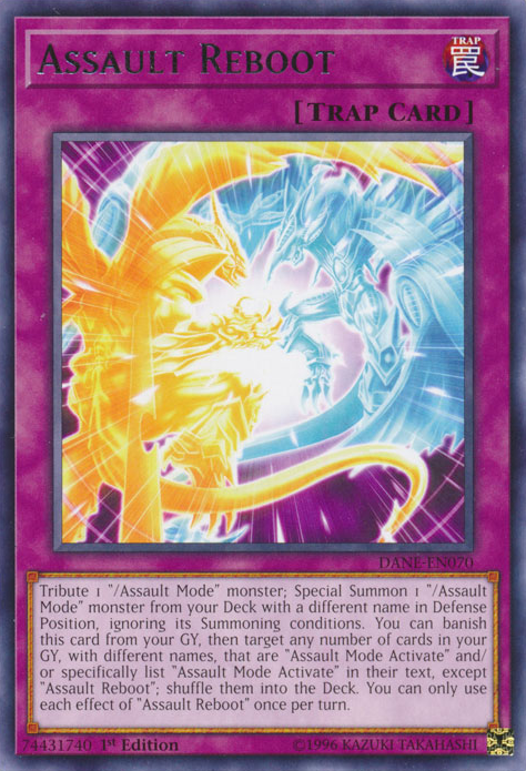 Assault Reboot [DANE-EN070] Rare | Jomio and Rueliete's Cards and Comics