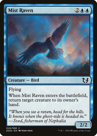 Mist Raven [Duel Decks: Blessed vs. Cursed] | Jomio and Rueliete's Cards and Comics
